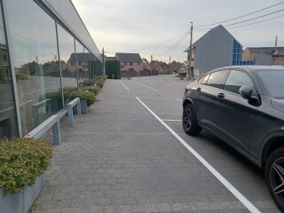 Wij werken aan onze parking